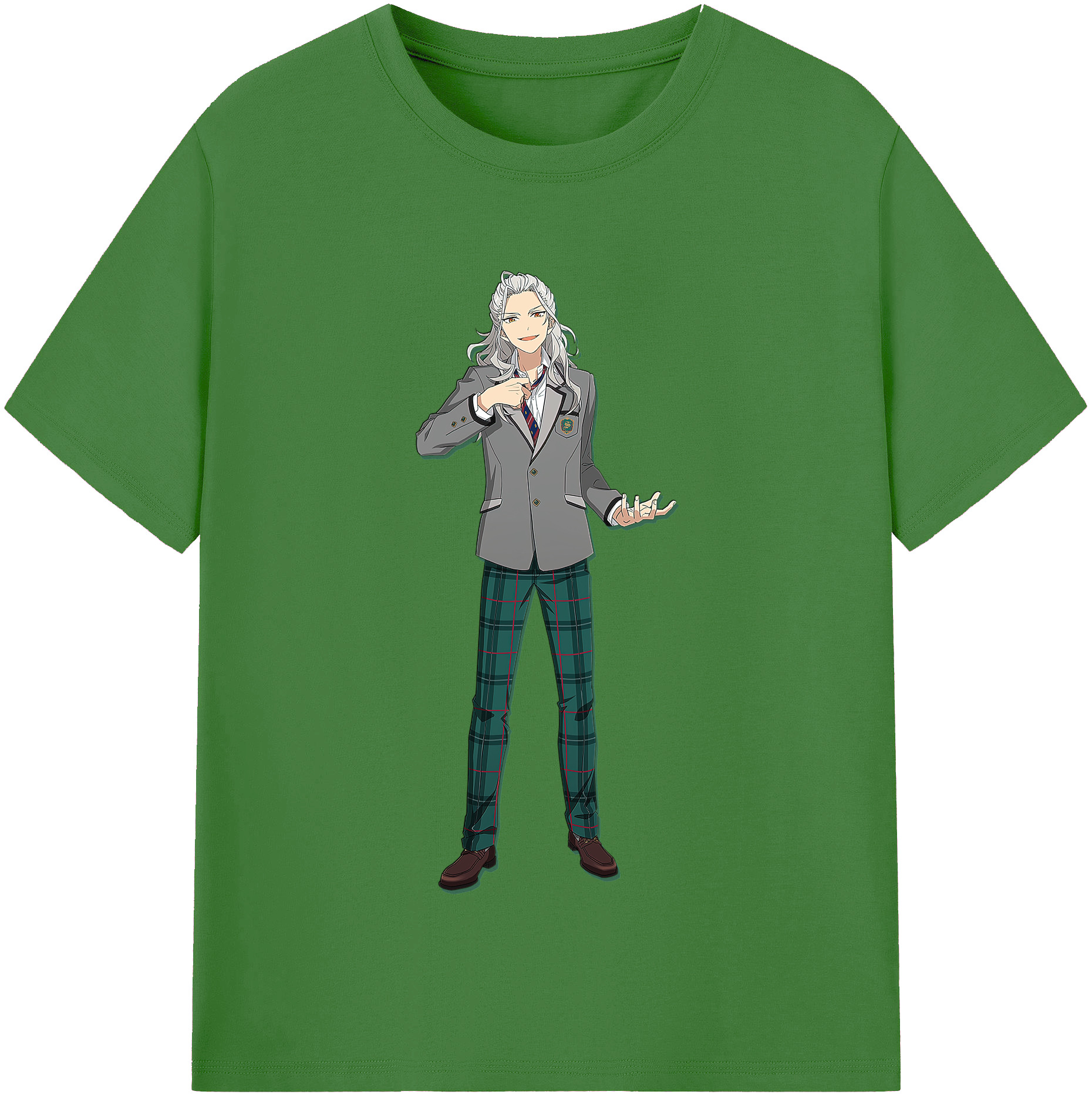 （画像用） あんさんぶるスターズ! Ensemble Stars レディースカジュアルプリントTシャツ（綿100％）
